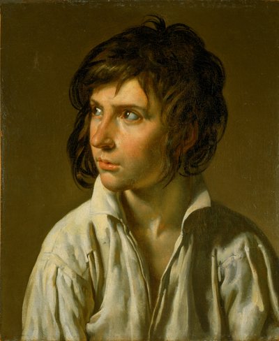 Ritratto di una giovinezza da Anne Louis Girodet de Roussy Trioson